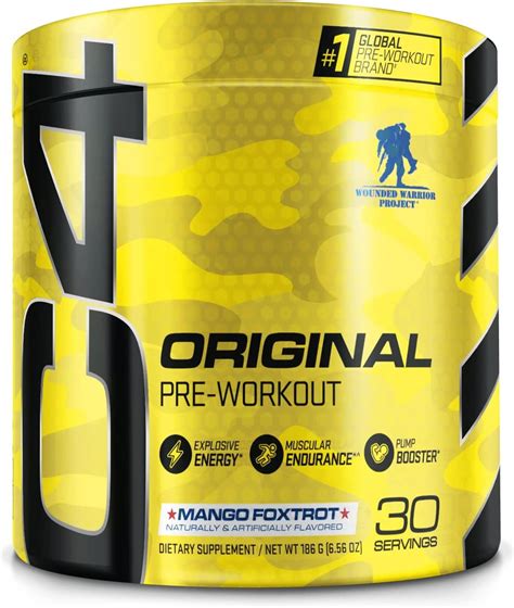 Cellucor C4 Original Pre Workout Powder Energy Strength And Power