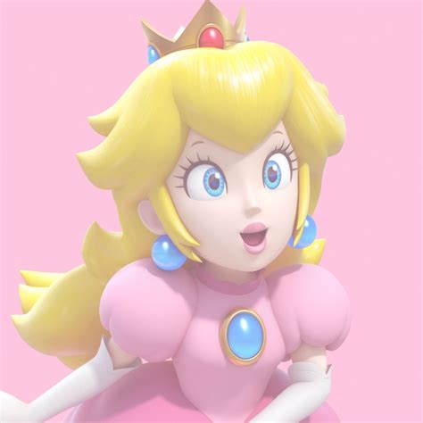 Princess Peach Icon 💗 Princess Peach Peach Wallpaper Peach