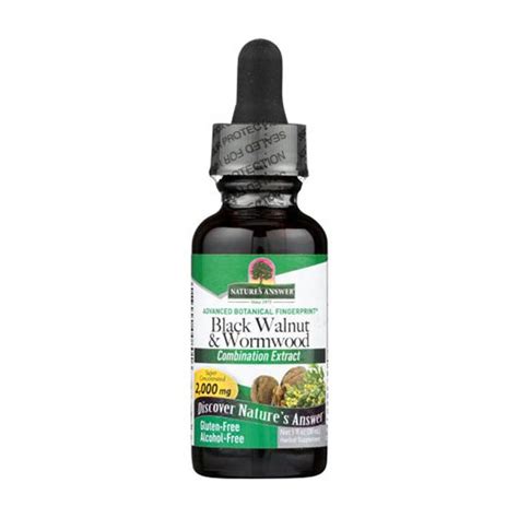 Buy Natures Answer Black Walnut And Wormwood Extract 1 Oz Life Pharmacy