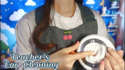 Asmr선생님이 귀청소 해줄게 Ear Cleaning 한국어roleplay Sub Youtube