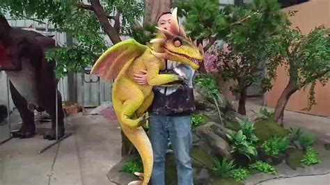 Realistic 3d Dinosaur Baby Small Animatronic Dragon Puppet Buy Theme