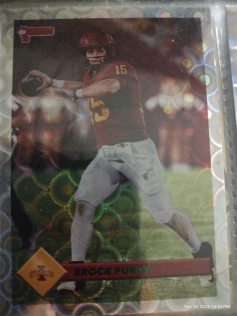 Brock Purdy Green Prices Panini Chronicles Draft Picks