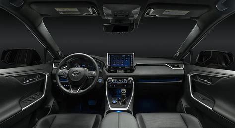 Toyota Rav Prime Plug In Hybrid Interior Cockpit Car Hd