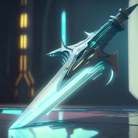 Futuristic sword by Pickgameru on DeviantArt