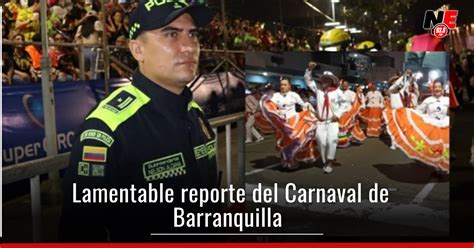 Tres vidas perdidas y once heridos empañan el Carnaval de Barranquilla