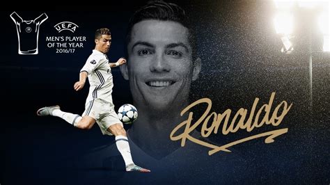 Cristiano Ronaldo Uefa Best Player 2017 El Mejor Jugador De Europa