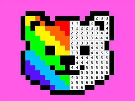 Pixel Art Color By Numbers Play Online Games Free