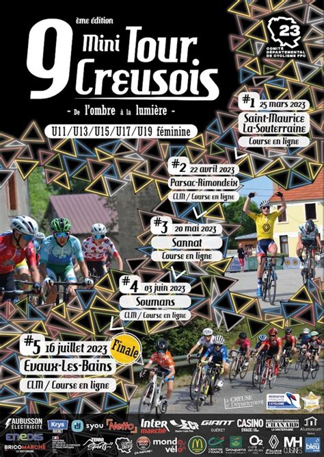 Samedi 2ème étape du Mini Tour creusois Le blog du cyclisme en