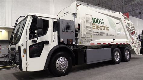 2023 Mack Electric Garbage Truck The Future Of Garbage Removal Youtube