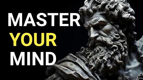 10 Stoic Secrets To Master Your Mind Stoicismmarcus Aurelius Youtube