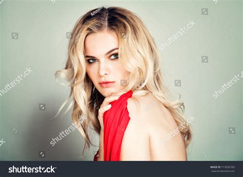 Sexy Blonde Woman Fashion Model Long Stock Photo Shutterstock