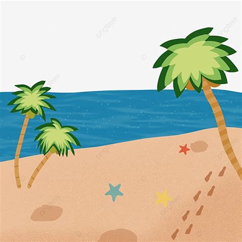 Cartoon Beach Chair Clipart Vector Hand Drawn Cartoon Beach Beach