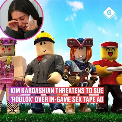 KIM KARDASHIAN THREATENS 10 SUE ROBLOX OVER IN GAME SEX TAPE AD IFunny