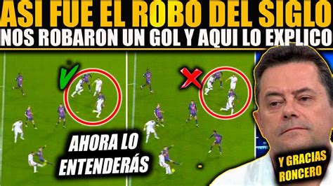 Ahora Entender S El Robo Del Bar A Al Real Madrid Explicado Y Gracias