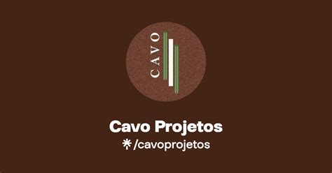 Cavo Projetos Instagram Facebook Linktree