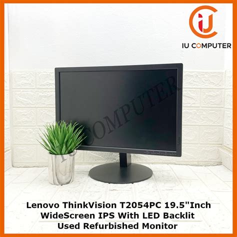 Lenovo Thinkvision T Pc Inch Widescreen Ips With Led Backlit