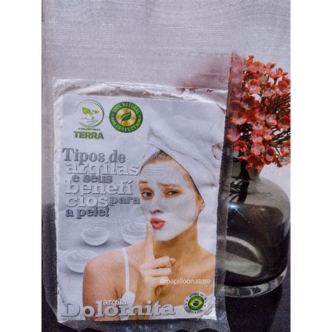 Argila Facial Dolomita 100g Shopee Brasil