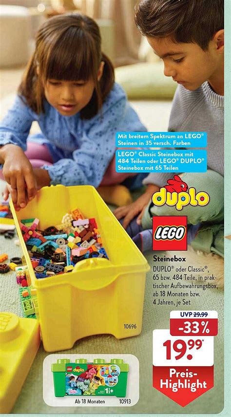 Lego Duplo Steinebox Angebot bei ALDI SÜD 1Prospekte de