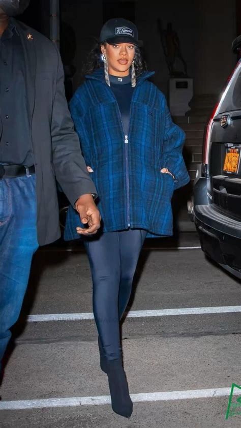 pin  janelle   street style rihanna outfits streetwear