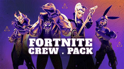 April Fortnite Crew Pack Content Officially Revealed By Epic Games