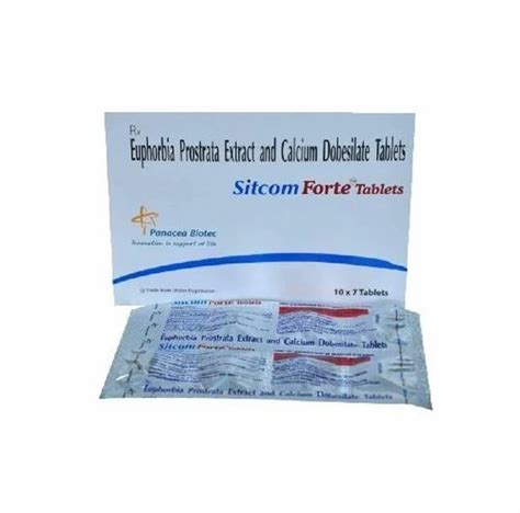 Sitcom Forte Tablets Euphorbia Prostrata Extract Calcium Dobesilate