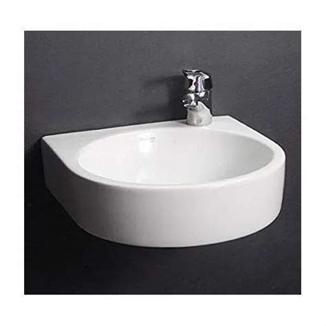 Ceramic Hindware Wall Hung Wash Basin White At Best Price In Hyderabad