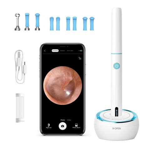 Dr Isla P4 3 5 Mm Wireless Visual Earpick With Camera Smart Visual Ear