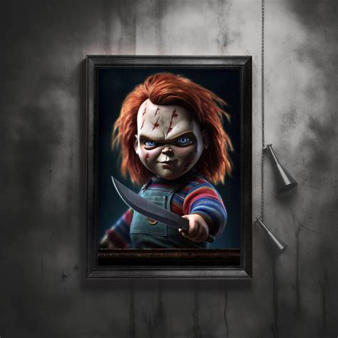 Chucky Poster Chucky Digital Art Chucky Downloadable Poster Child's ...