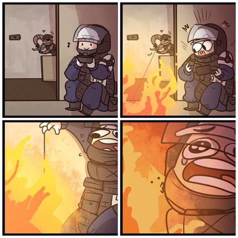 Me When Im Playing As Capitan Rainbow Six Siege Memes Rainbow Six