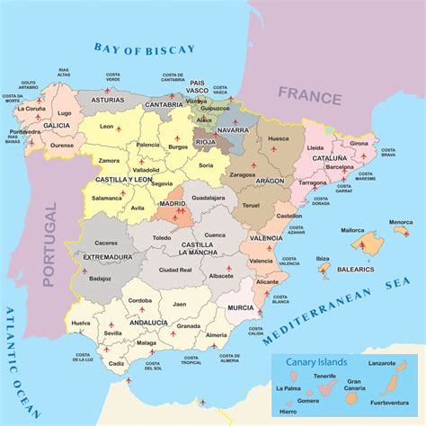 Provinces • 4everspain Spanish Province Information