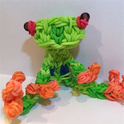 Unicorn Rubber Band Figure Rainbow Loom Loomigurumi Rainbow