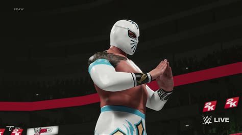 WWE 2K19 Sin Cara Alternate Entrance PS4 Xbox One PC YouTube