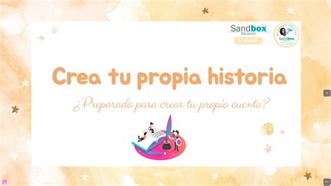 Crea tu propia historia Sandbox Educación