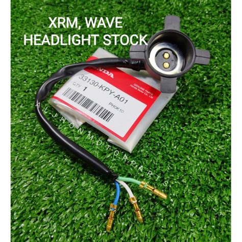 Honda Genuine Headlight Socket Tmx Xrm Wave Mio Kpy A