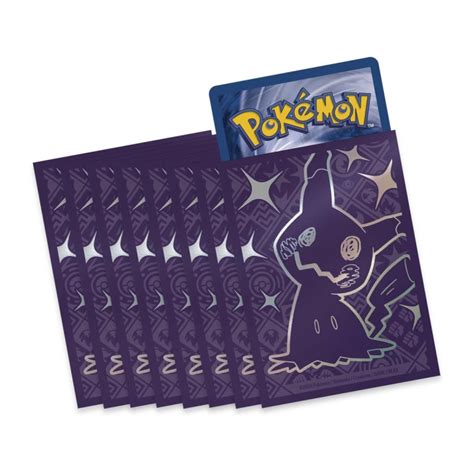 Card Sleeves Shiny Mimikyu Paldean Fates Pokémon Card Game - Meccha Japan