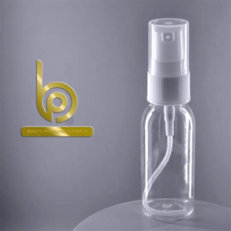 Jual Botol Plastik PET 30ml BR Bening Squeeze Pencet Tutup Pump