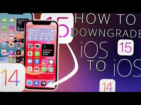 How To Downgrade IOS 15 To IOS 14 Without Losing Data Downgrade TO