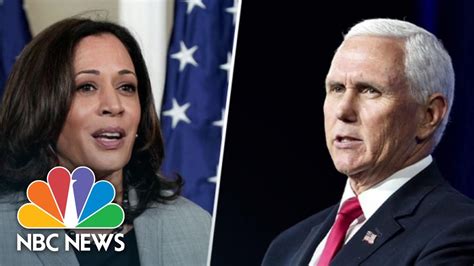 Vice Presidential Candidates Prepare For Only 2020 Debate Nbc News Now Youtube