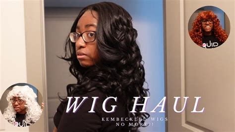 MY BIGGEST WIG HAUL YET GORGEOUS WIG UNBOXING TRY ON YouTube