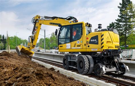 A 924 Rail Litronic Liebherr Industriālā Tehnika LV