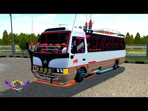 Toyota Coaster Bussid Mod Bussid Mod Toyota Coaster Bus Simulator