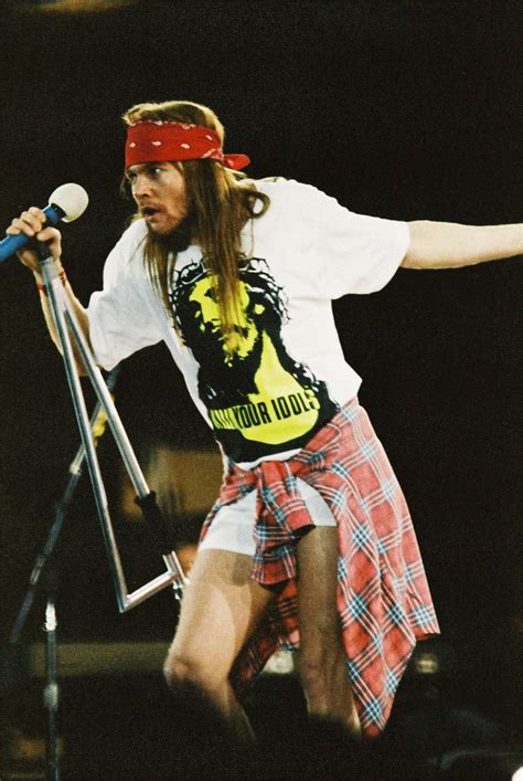 12 Things Axl Rose Actually Wore on Stage During the Use Your Illusion