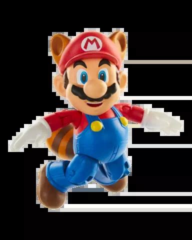 Comprar Figura Super Mario Racoon Cm Super Leaf Figuras De