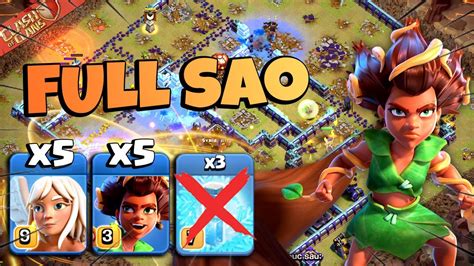 Qc Root Rider Chấp 3 Băng Cực Khỏe Th16 Clash Of Clans Akari Gaming