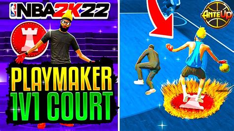 MY PLAYMAKER BUILD BROKE THE STAGE 1v1 COURT IN NBA 2K22 BEST