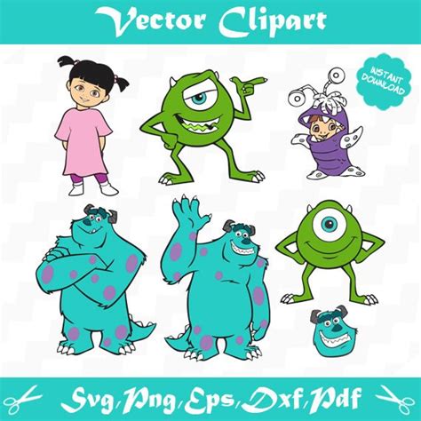 Monsters Inc Vector At Getdrawings Free Download
