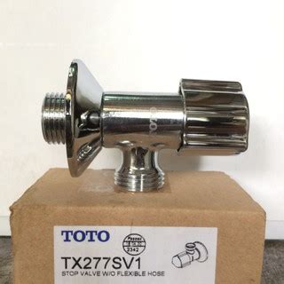 Jual Toto Stop Kran Tx Sv Stop Valve W O Flexible Hose L Mm