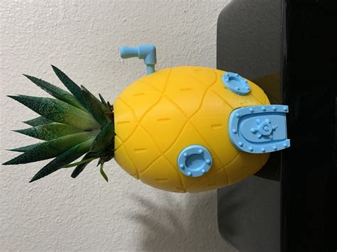 Pi A De Bob Esponja Casa Jardinera Imprimible En D Hecho Con Una