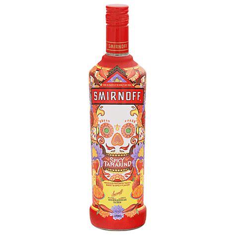 Smirnoff Vodka Spicy Tamarind 750 Ml Vodka Ingles Markets