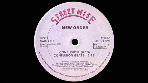 Confusion New Order Song Wikipedia